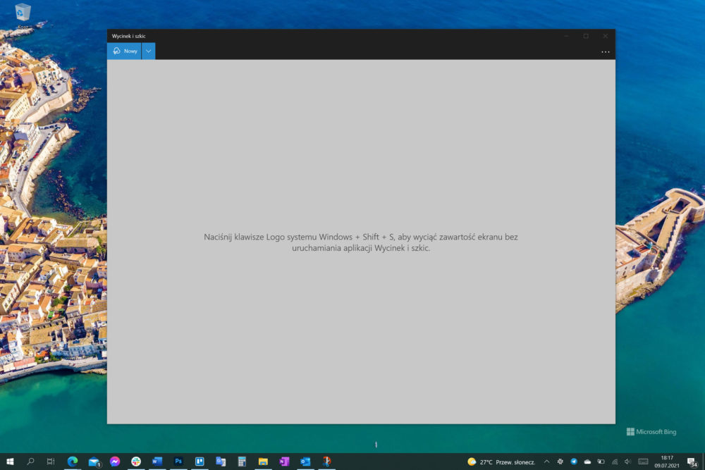 Jak zrobić screena w Windows? Pomoże narzędzie Wycinek i szkic