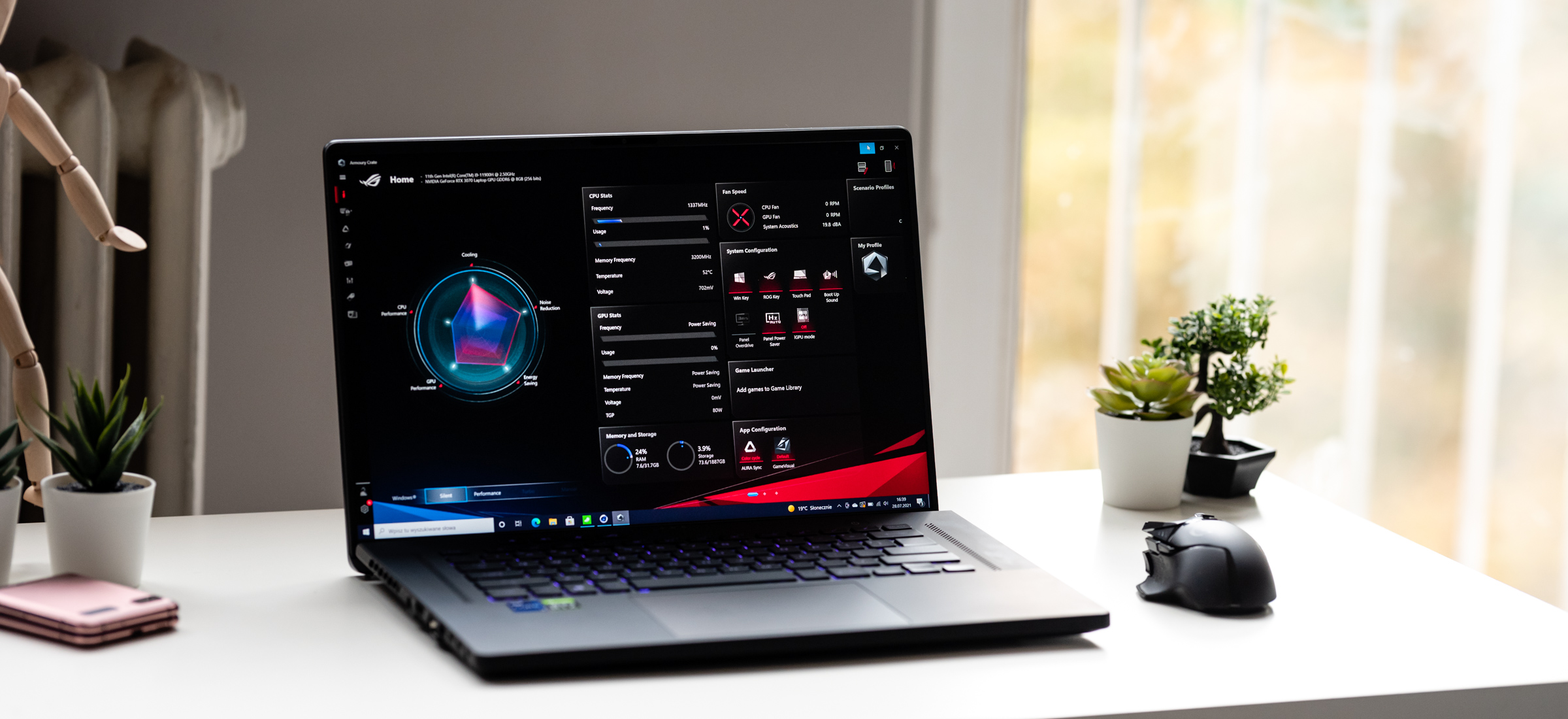 Asus ROG Zephyrus M16 - recenzja