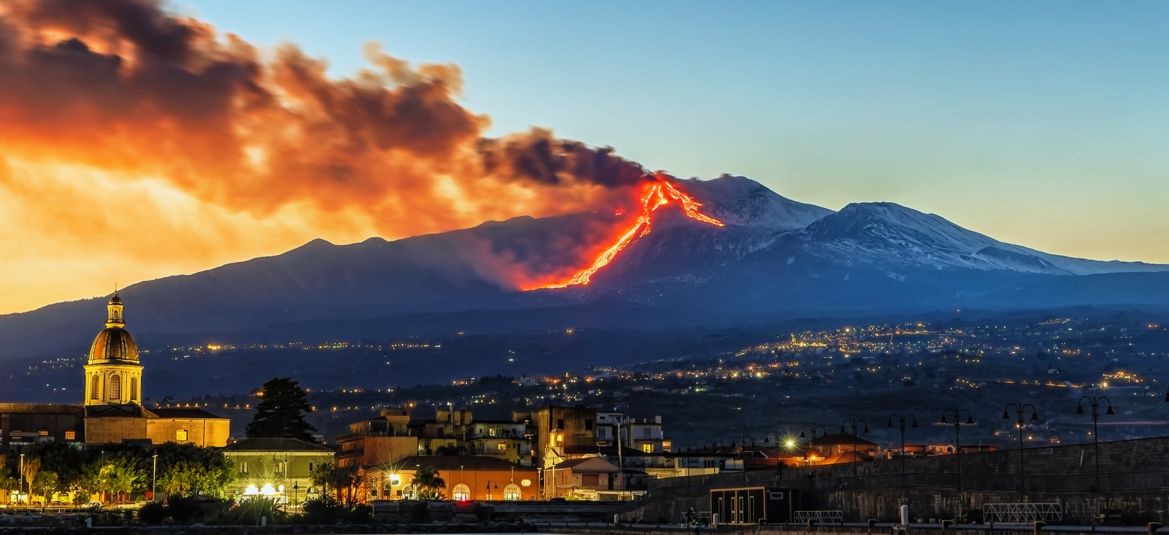 wulkan etna