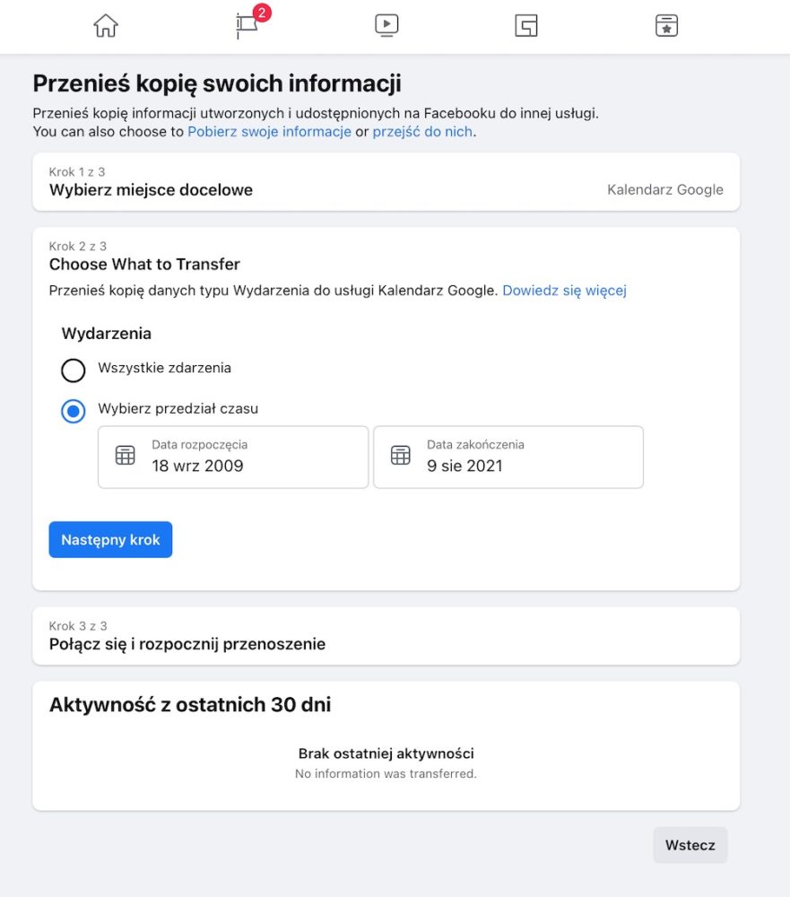 facebook eksport danych usuwanie konta class="wp-image-1816690" 