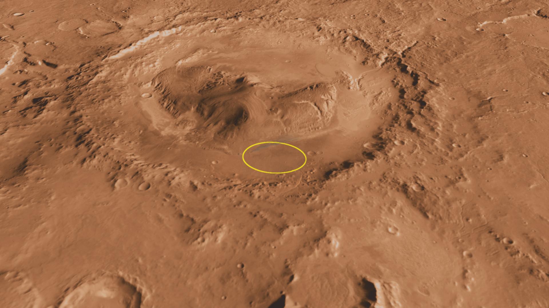 krater gale curiosity