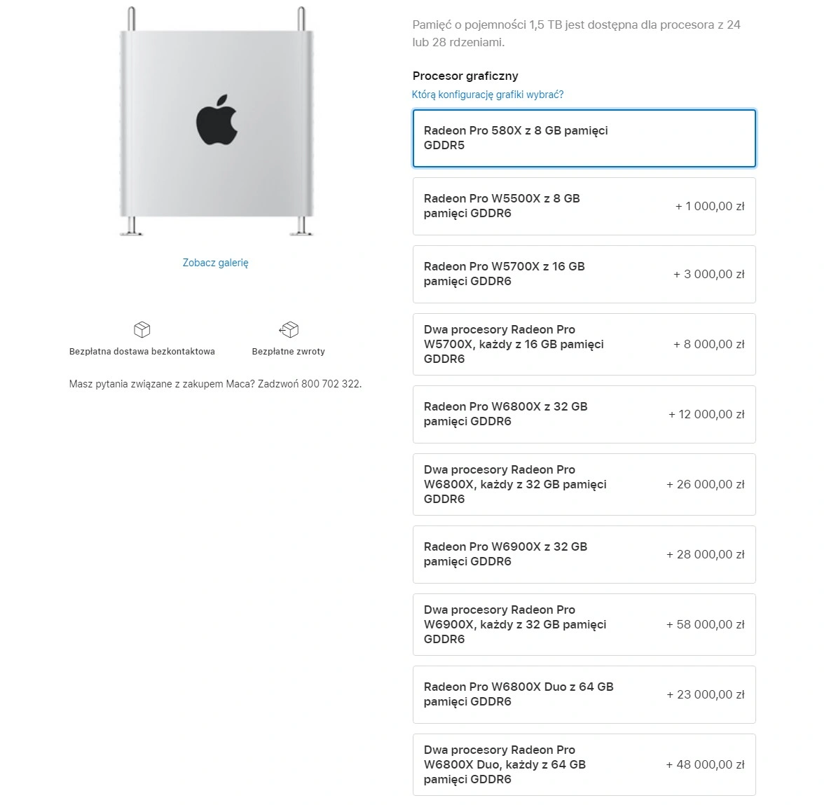 Mac Pro nowe GPU class="wp-image-1810942" 