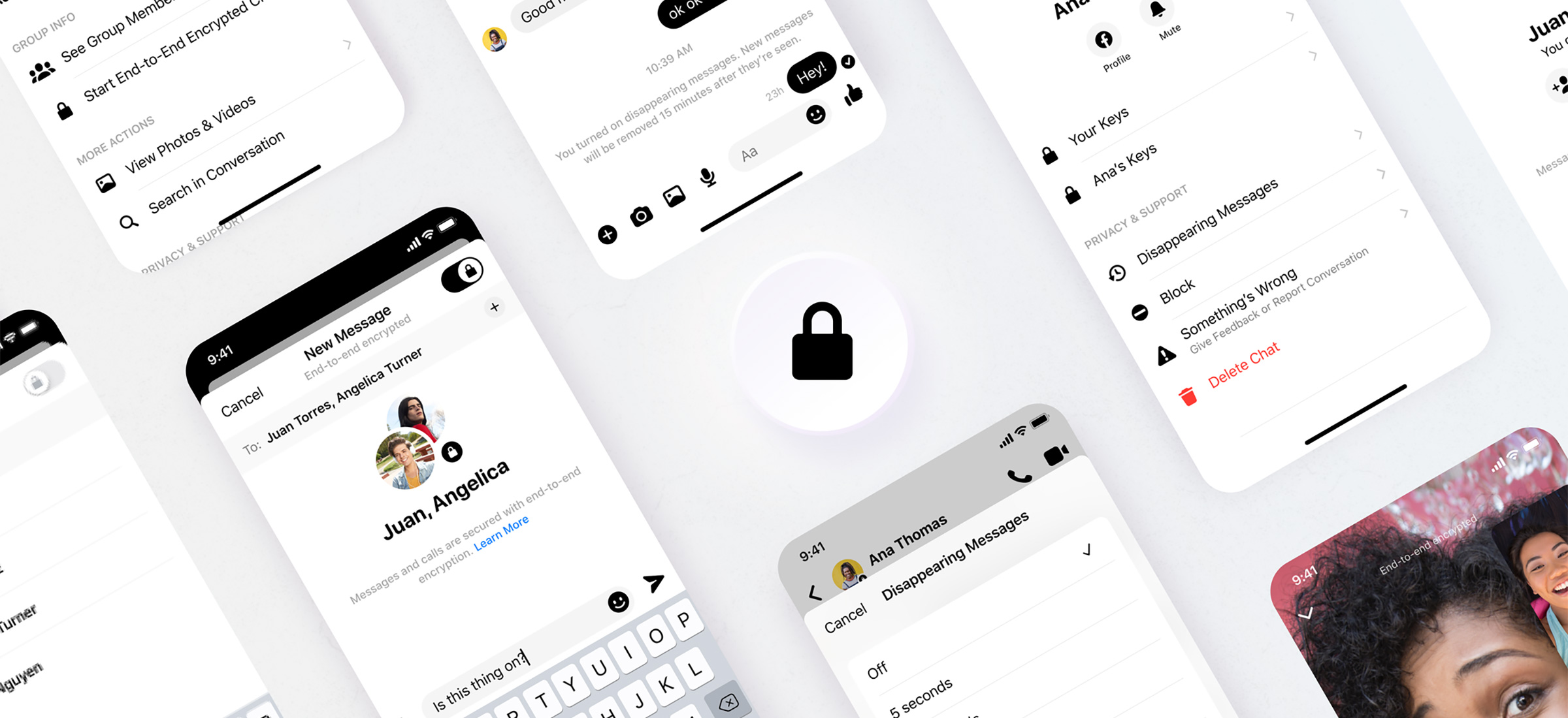 messenger szyfrowanie połączeń