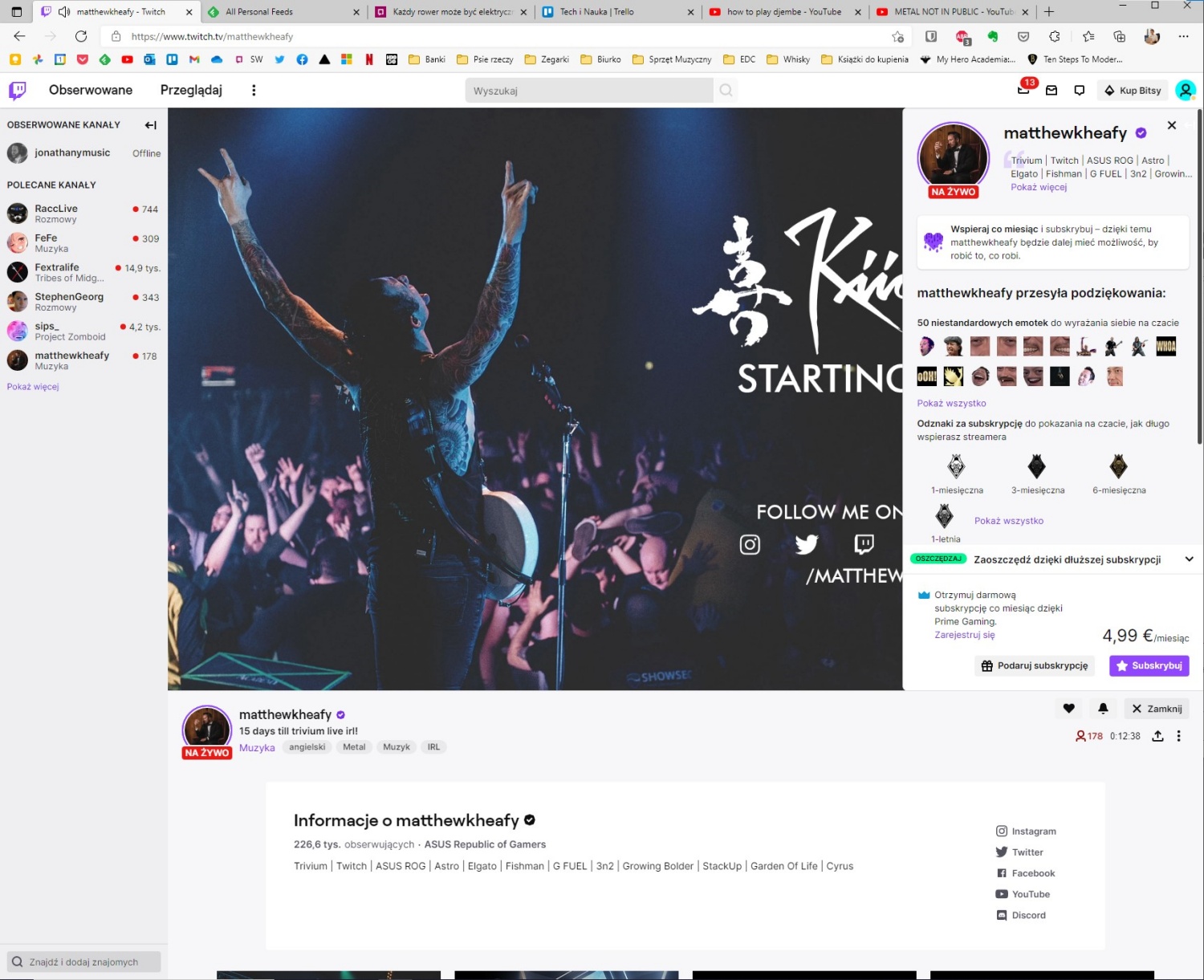 Matt Heafy na Twitchu class="wp-image-1813471"