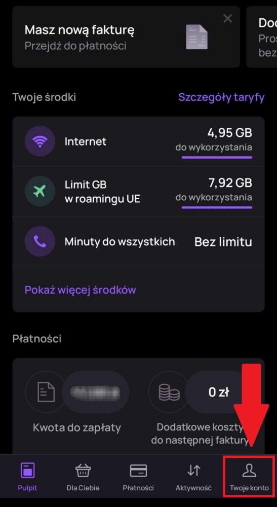 Ukrywanie numeru telefonu w Play24