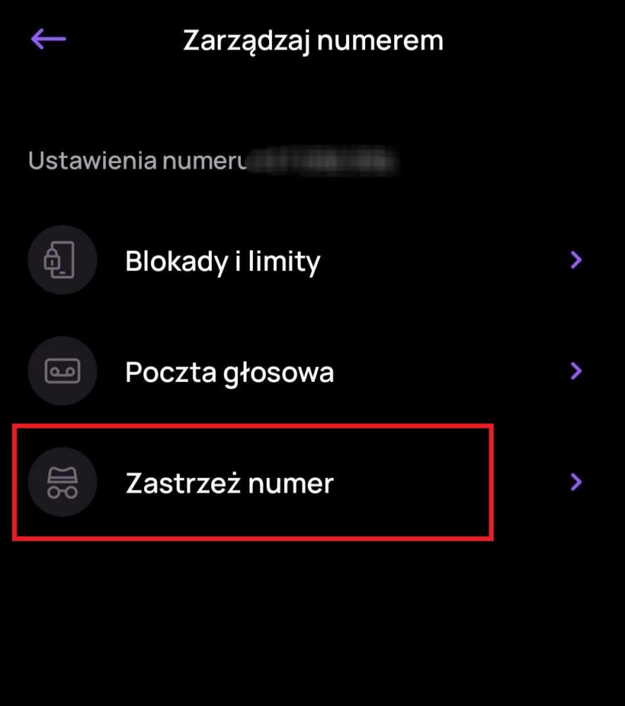 Ukrywanie numeru telefonu w Play24