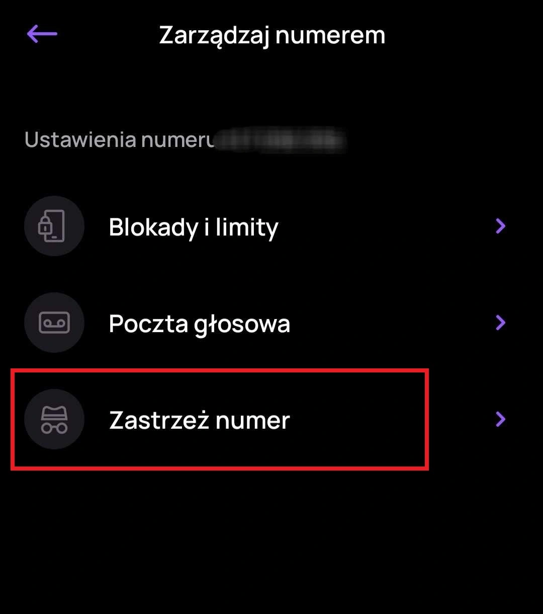 Ukrywanie numeru telefonu w Play24