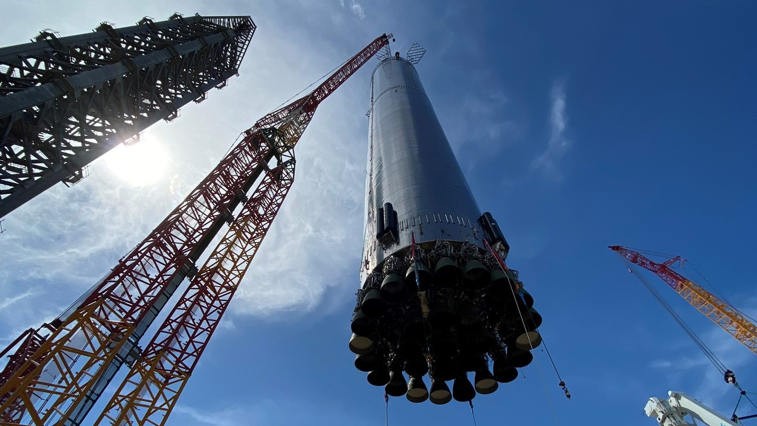 super heavy booster 4
