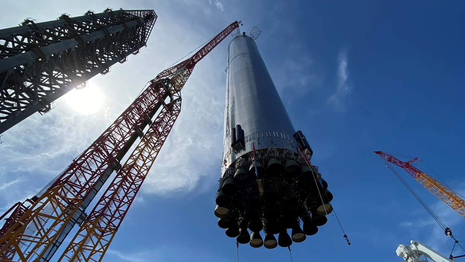super heavy booster 4