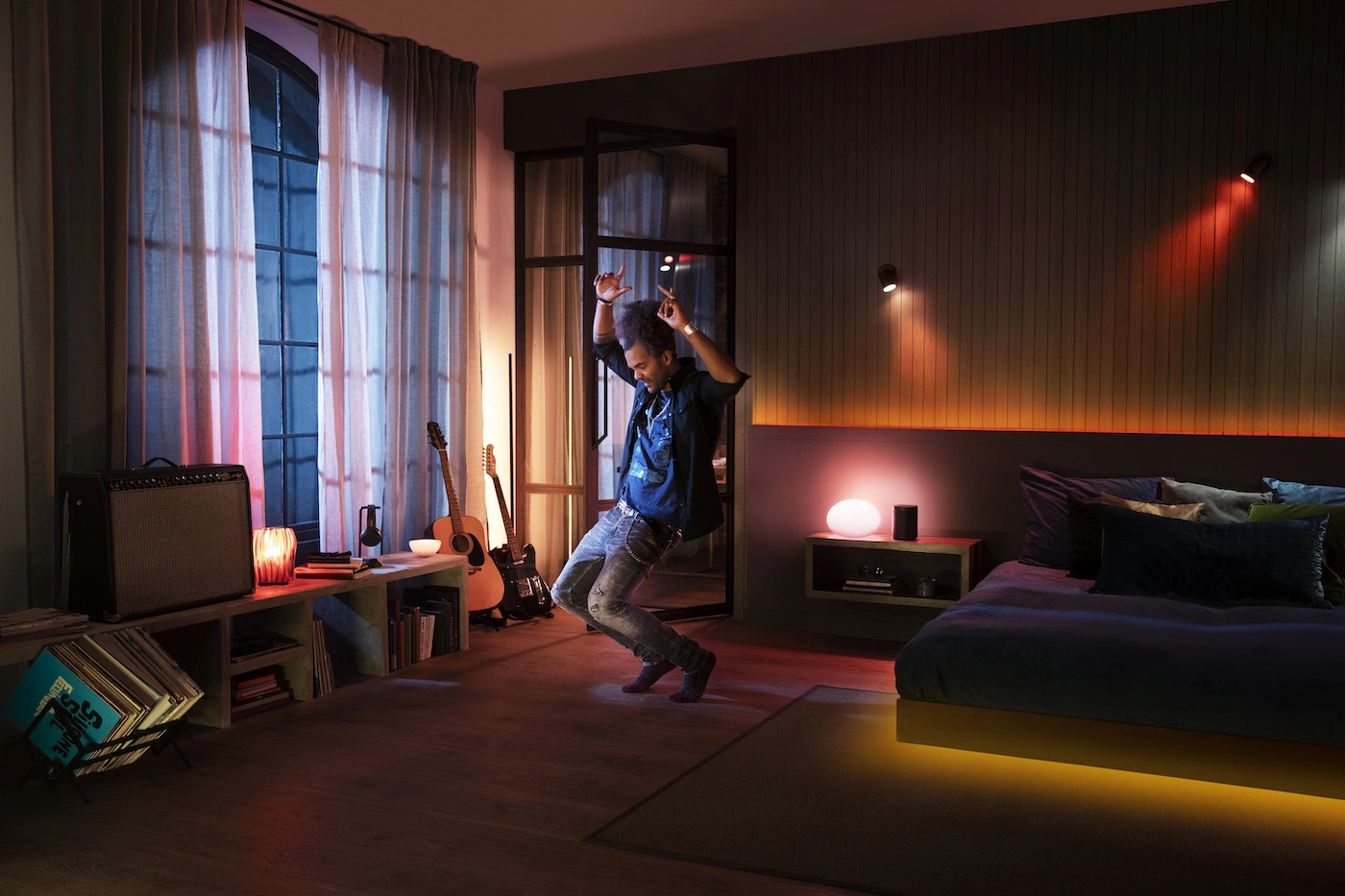 Philips Hue i Spotify - sprzęty
