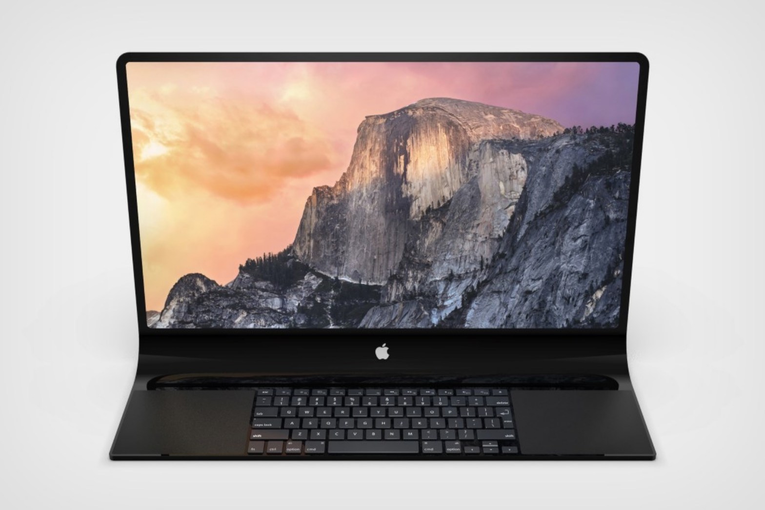 Zakrzywiony iMac. Źródło: Yanko Design class="wp-image-1849147"