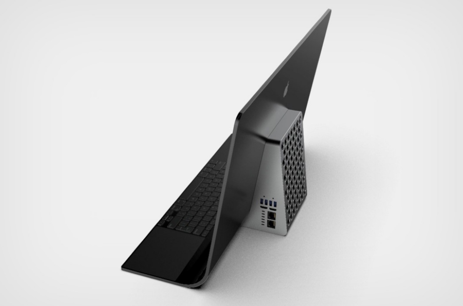 Zakrzywiony iMac. Źródło: Yanko Design class="wp-image-1849150"