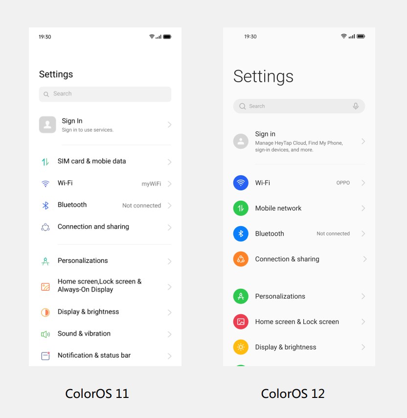 ColorOS 12 - co nowego? class="wp-image-1890377"