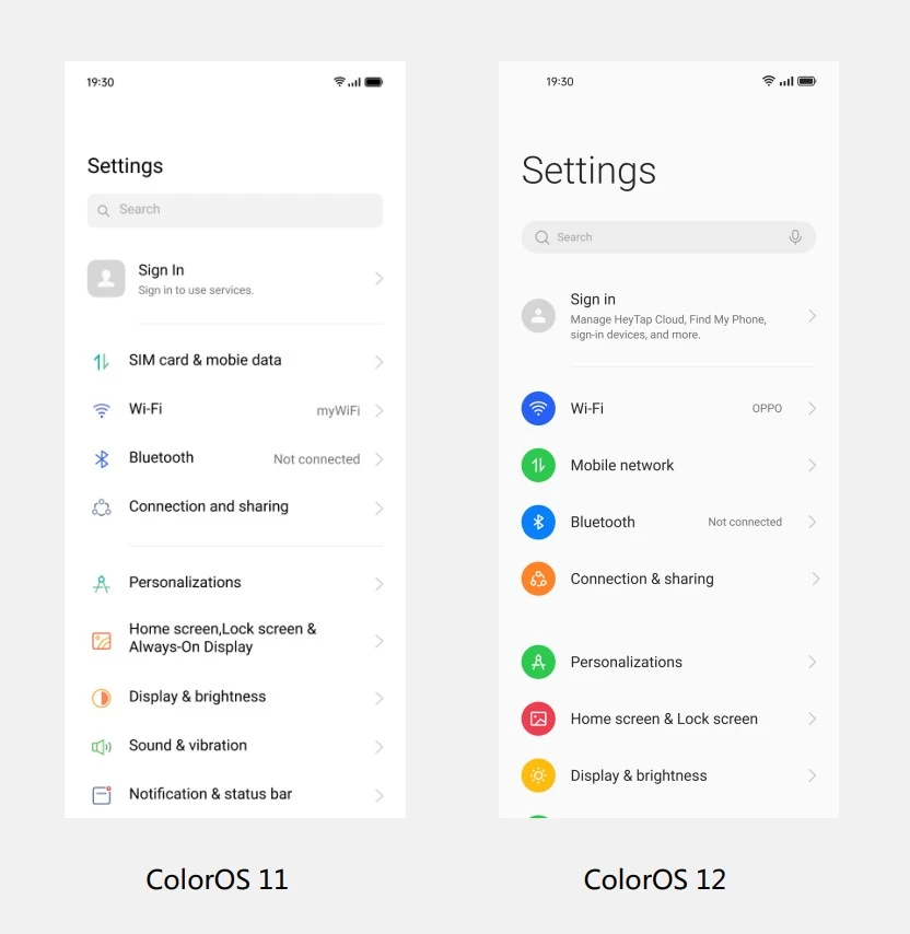 ColorOS 12 - co nowego? class="wp-image-1890377"