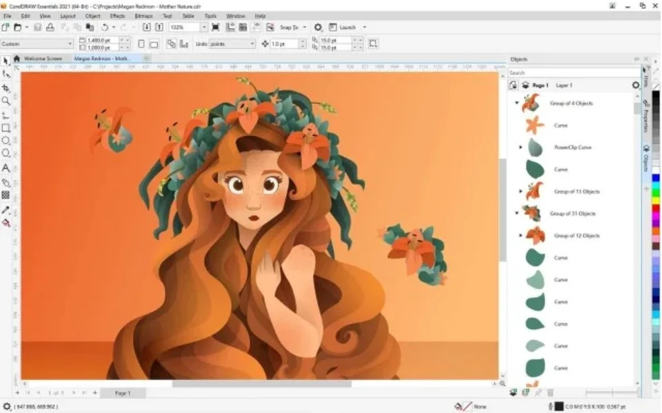 CorelDRAW Essential 2021 class="wp-image-1903781" 