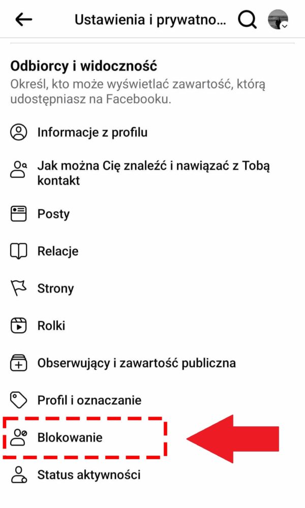 Jak odblokować kogoś na Facebooku?