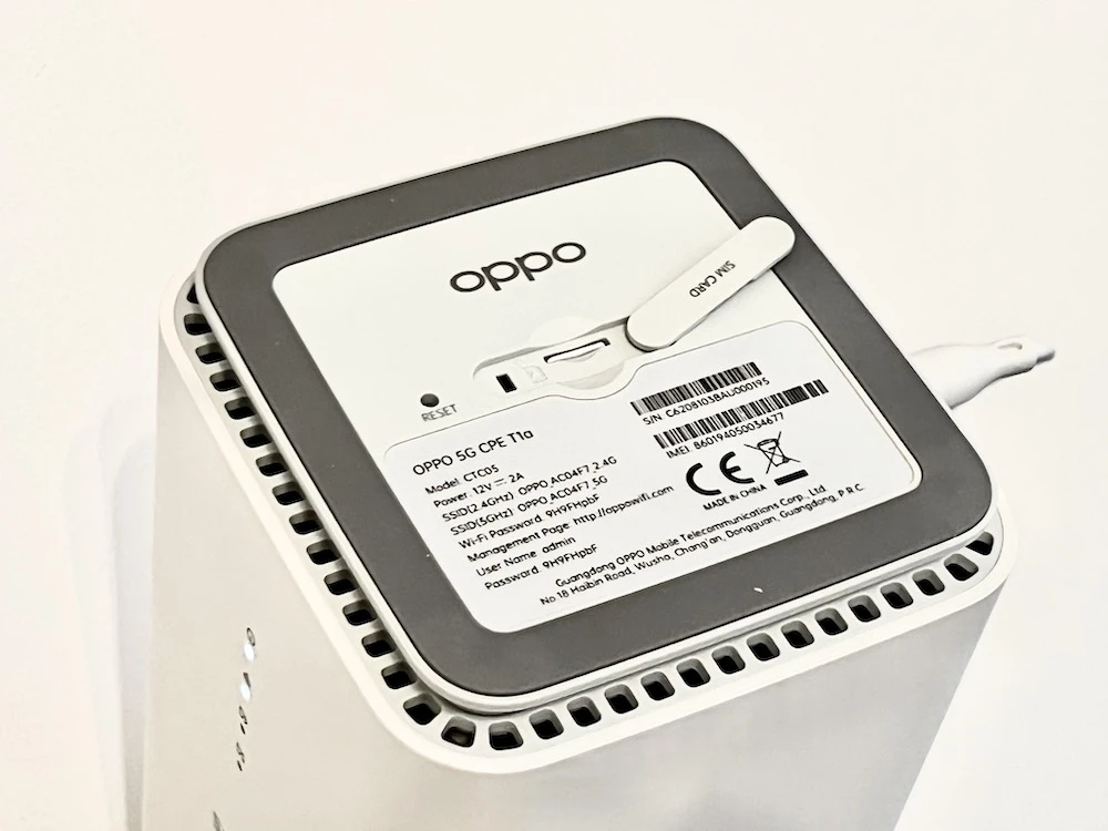 OPPO 5G CPE T1a router Plus internet class="wp-image-1959461"