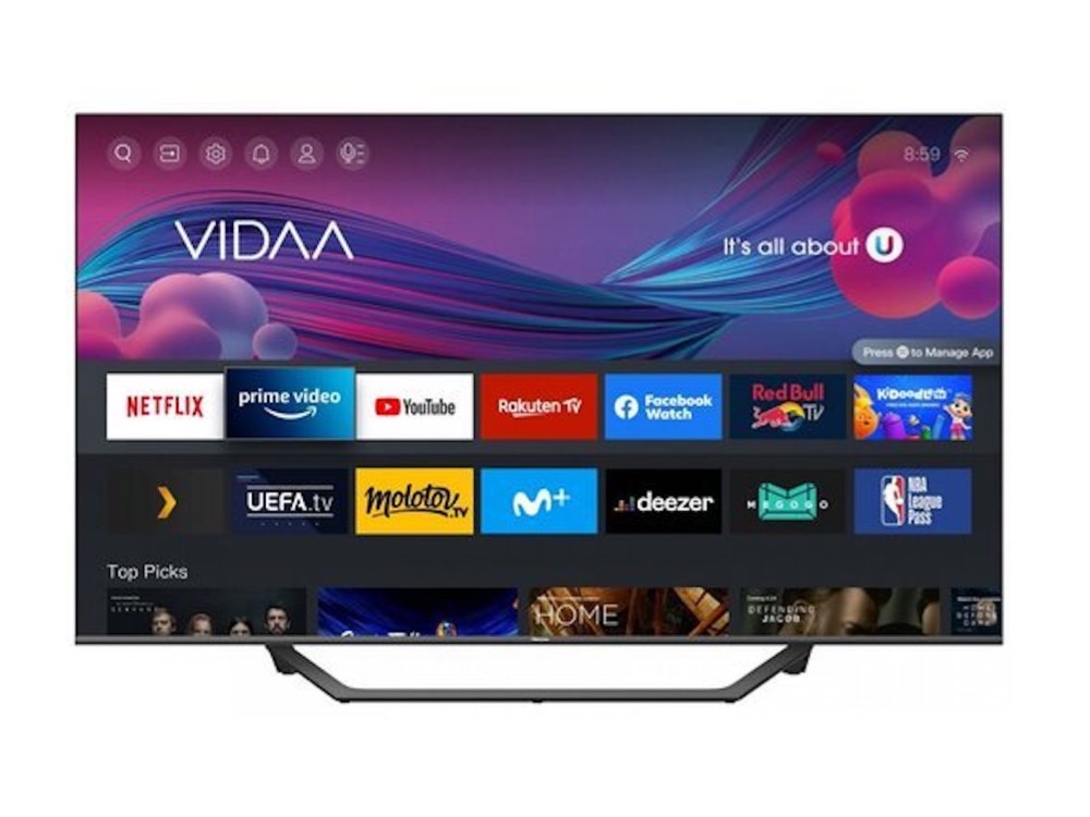 telewizor 55 do 2500 4k 5 Hisense 55A7GQ class="wp-image-1969091"
