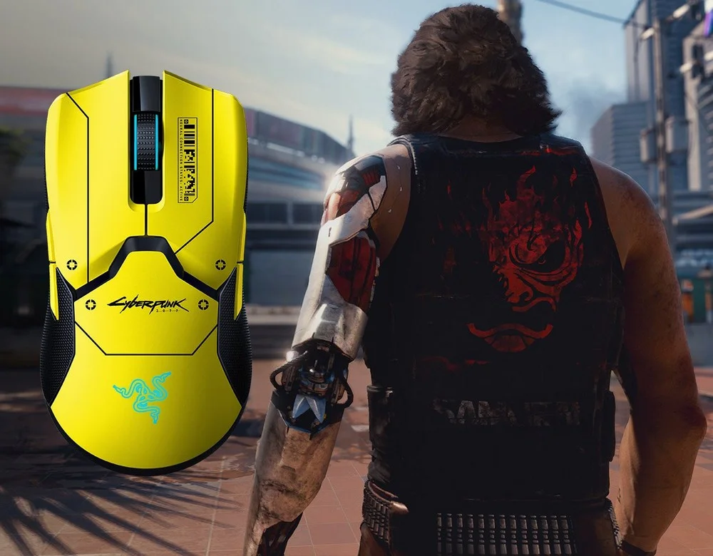 Razer Viper Ultimate Cyberpunk 2077 class="wp-image-2030647" 