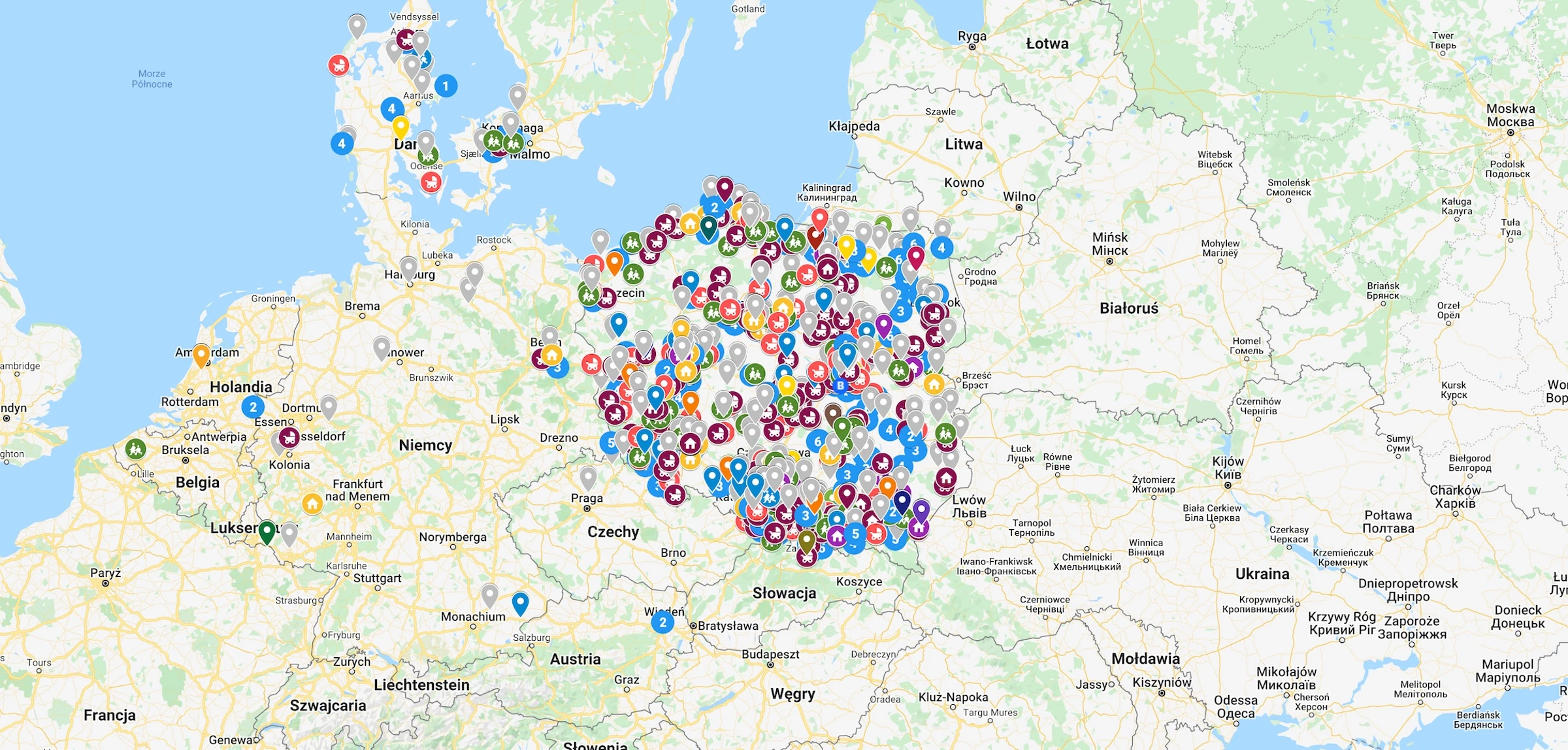 ukraina pomoc mapa dostepnych mieszkan