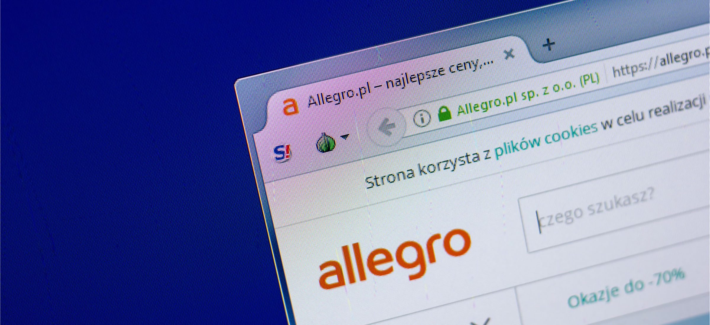 Ukraiński język w Allegro