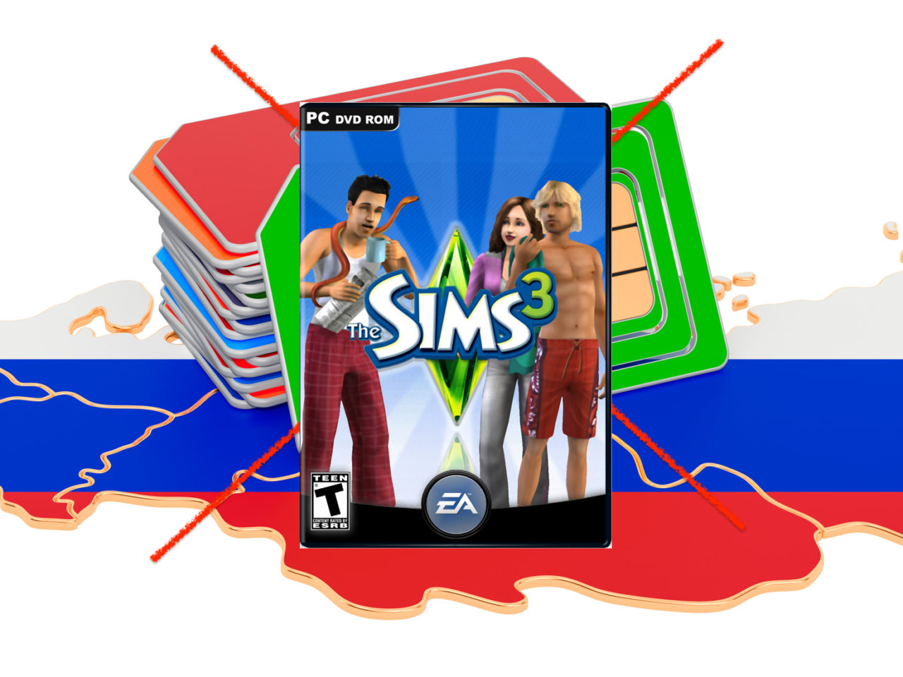 rosjanie-zamach-inscenizacja-ukraina-sim-the-sims-3-okladka