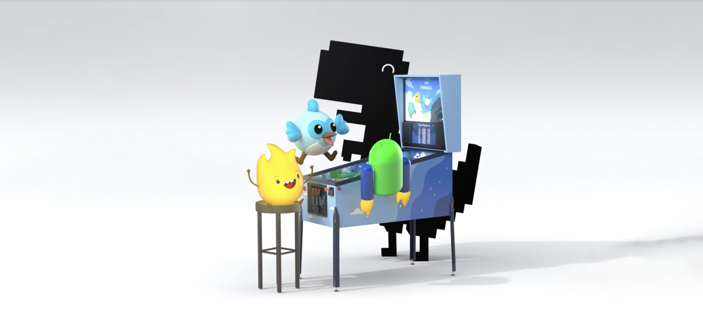 Google I/O Pinball Machine