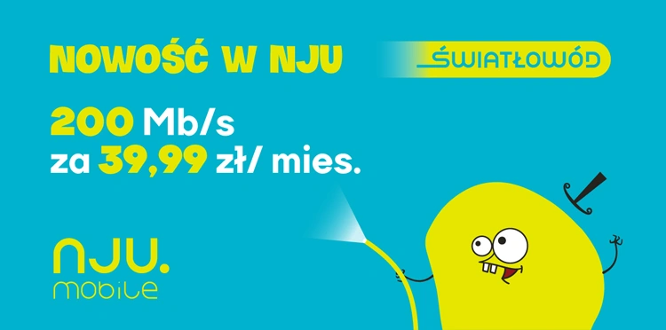 Nowowść w nju mobile. Światłowód 200 Mb/s za 39,99 zł miesiecznie class="wp-image-2185668"
