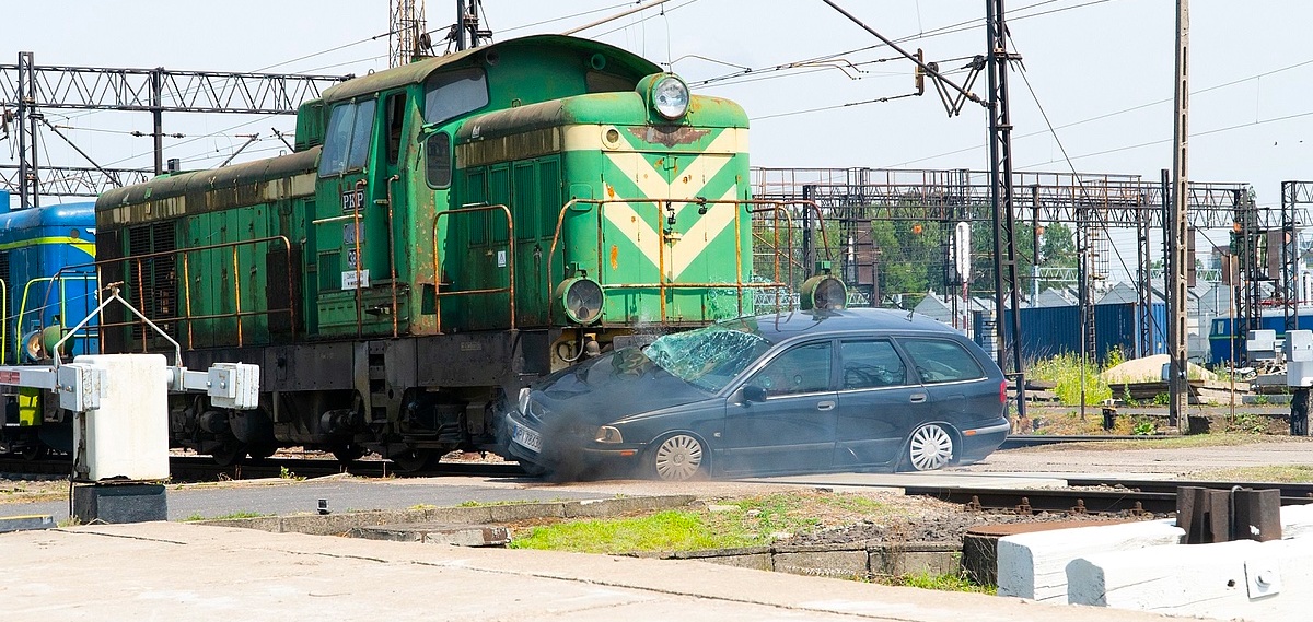 PKP symulacja zderzenia