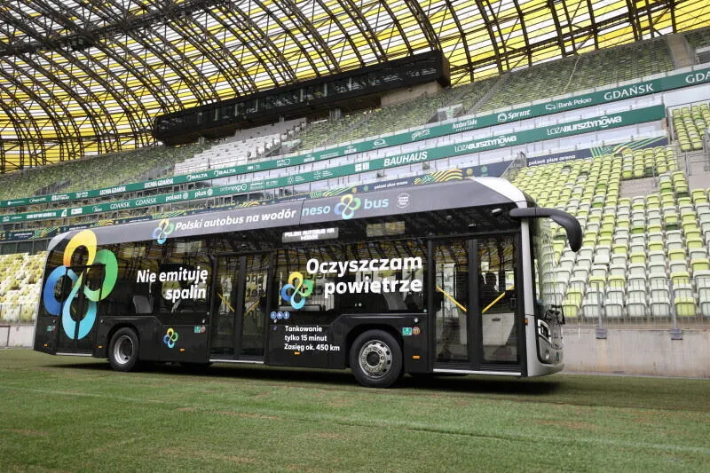 Gdańsk. Autobusy wodorowe NesoBus wyjadą na ulice miasta