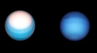 Uran i Neptun okiem Hubble'a