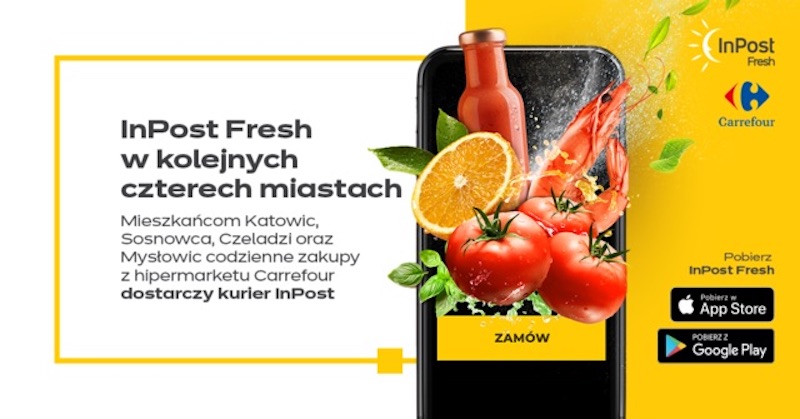 InPost Fresh - nowe miasta
