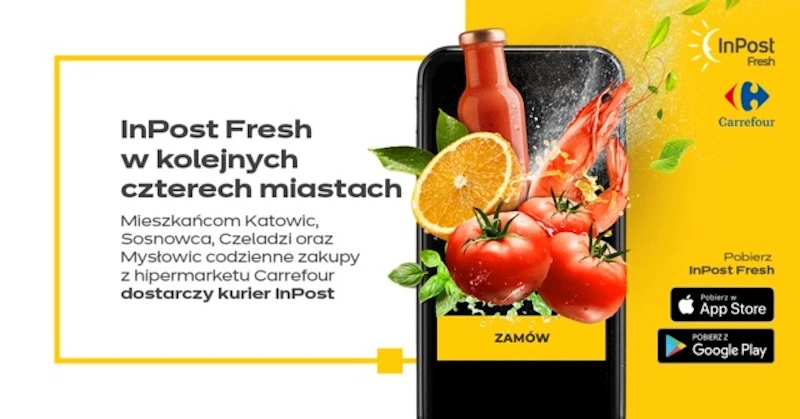 InPost Fresh - nowe miasta