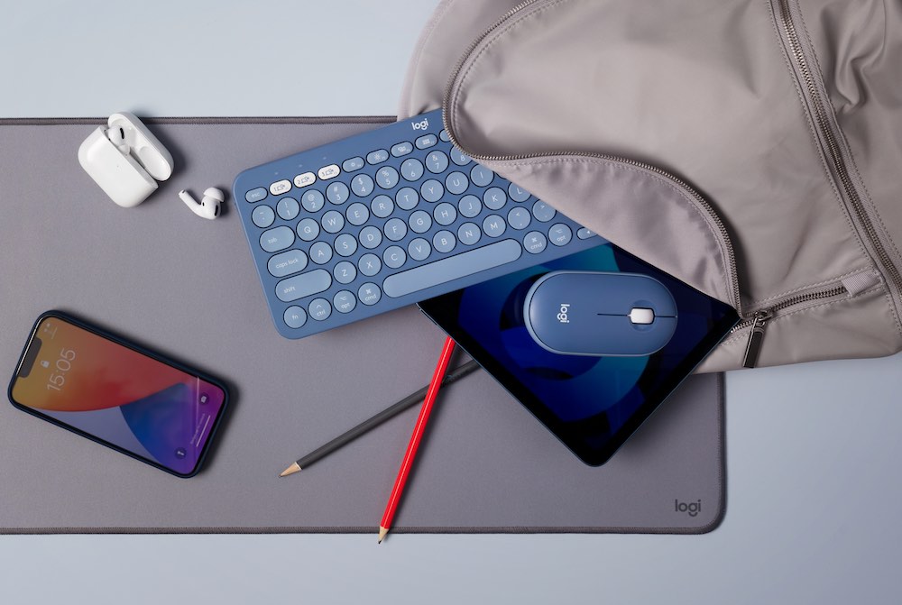 Logitech K380 for Mac w kolorze Blueberry (jagoda)