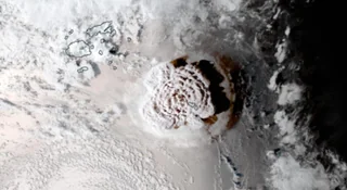 tonga erupcja wulkanu