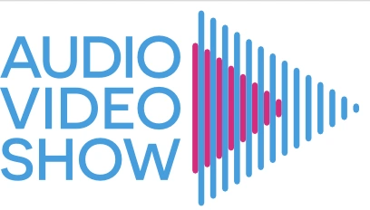 audio video show logo 2025 