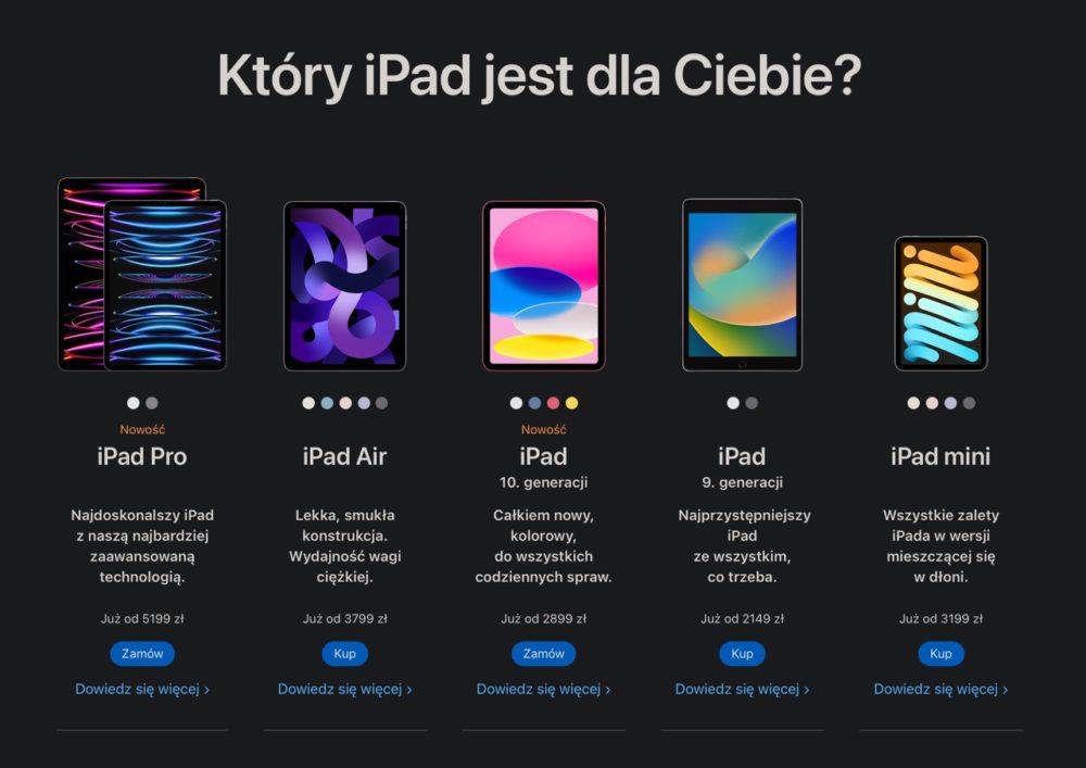 ipad pro ipad air ipad ipad mini ktory wybrac cennik class="wp-image-2506899"