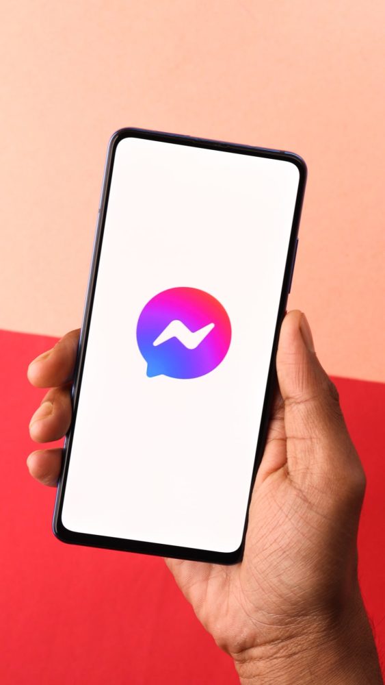Facebook Messenger na smartfonie