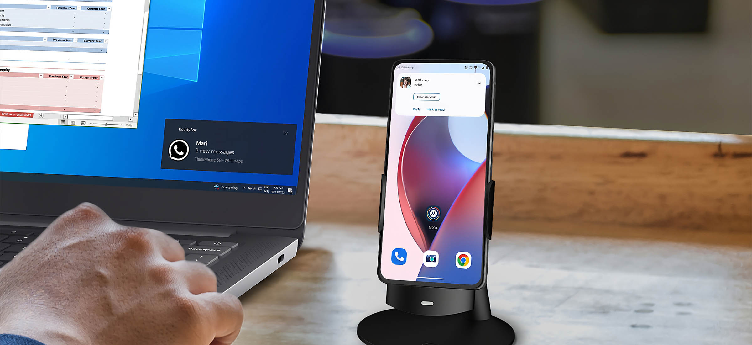ThinkPady będą miały kieszonkowych braci. Motorola pokazała ThinkPhone'a