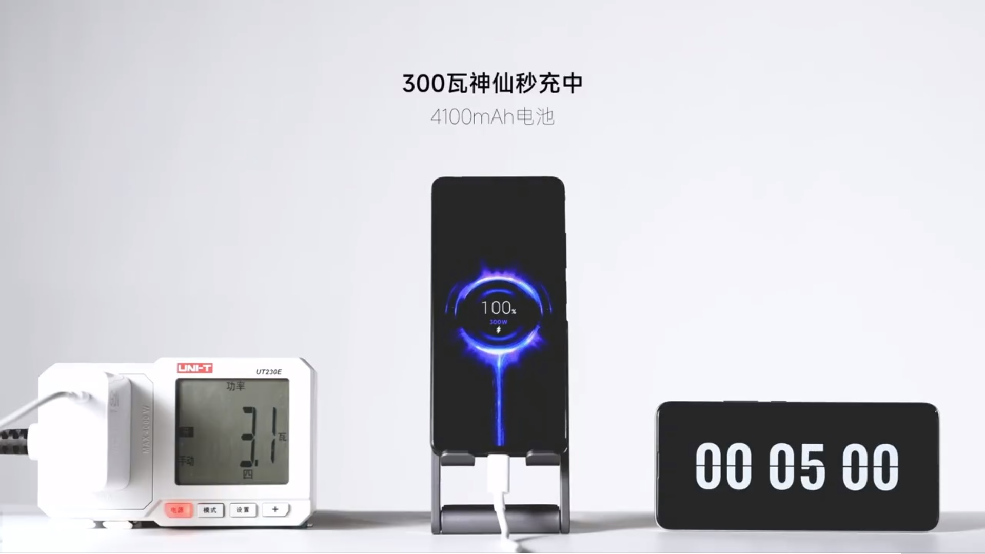 Xiaomi pokazuje superszybkie ładowanie 300 W