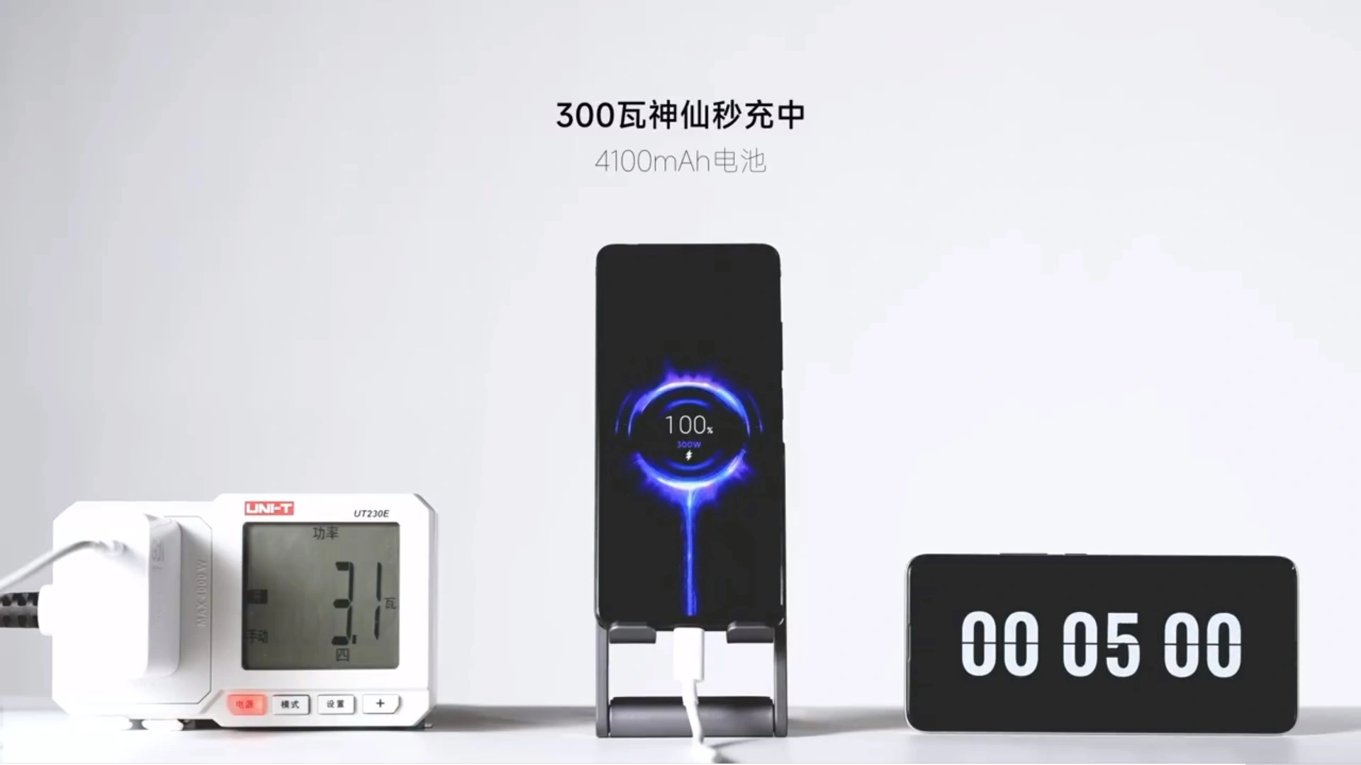 Xiaomi pokazuje superszybkie ładowanie 300 W