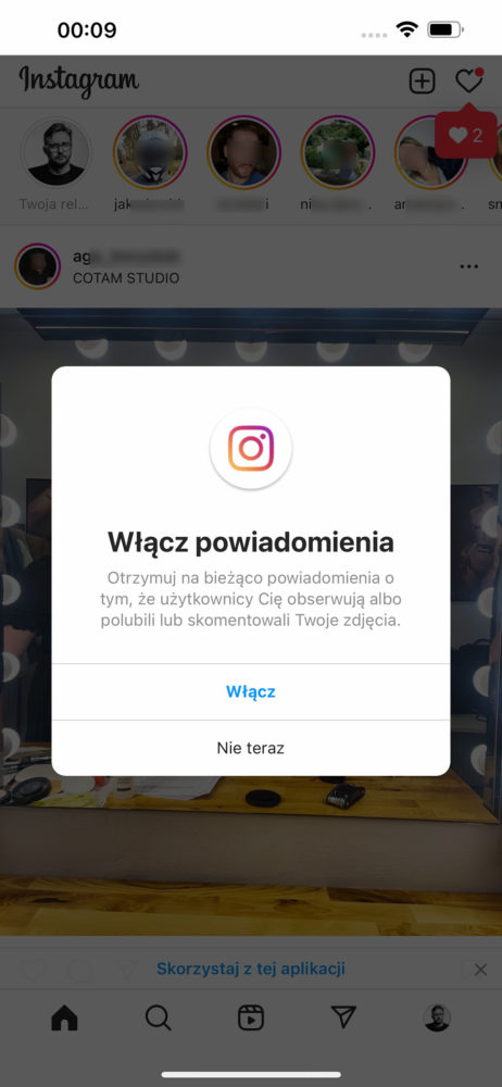 Instagram z przeglądarki staje się użytkowo niemal nieodróżnialny od tego z App Store'a