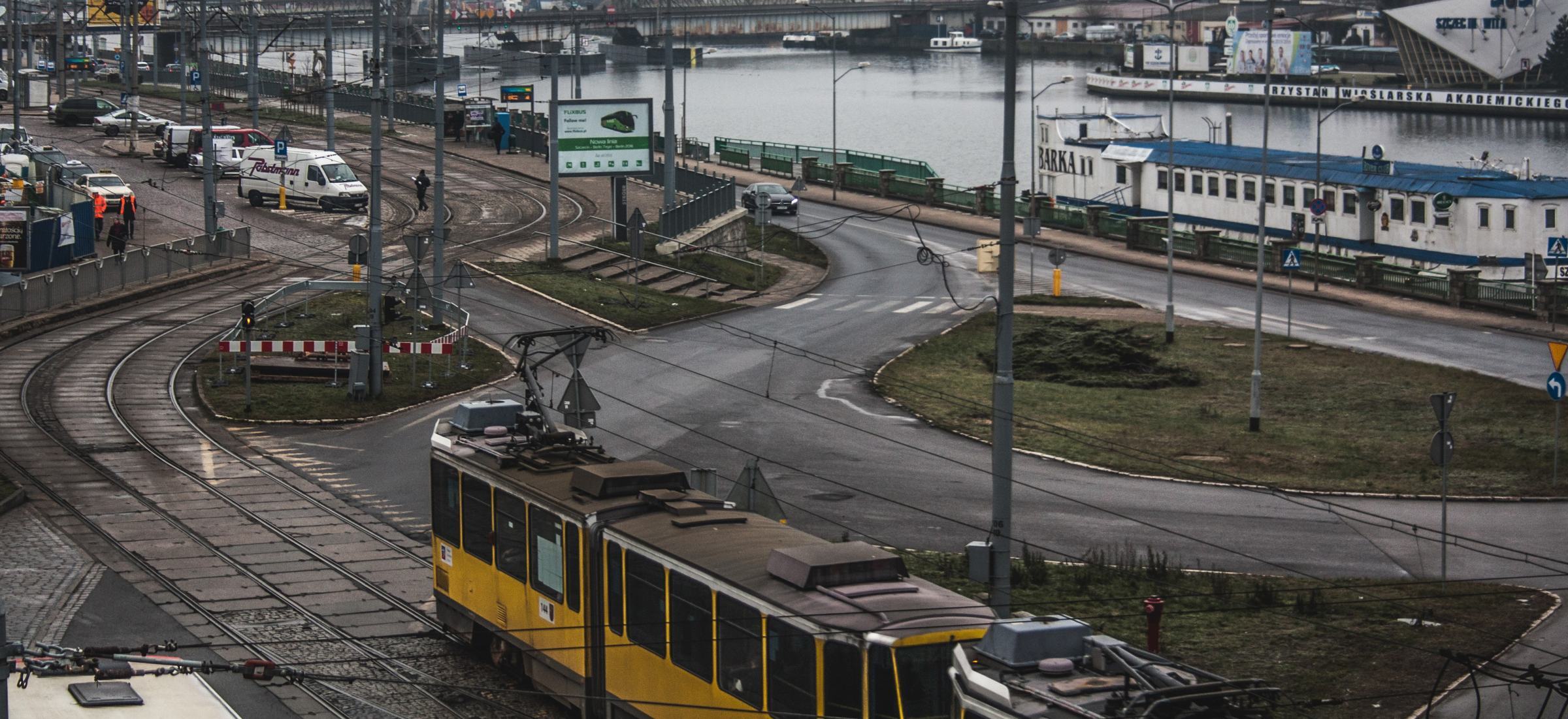 szczecin wypadek tramwaju