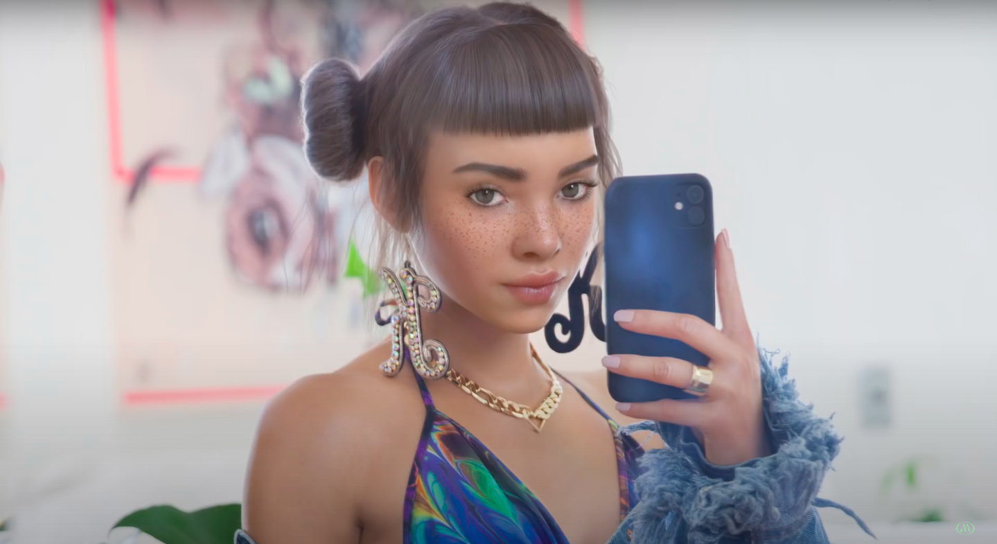 Sara Kosmos, Lil Miquela i wirtualni influencerzy