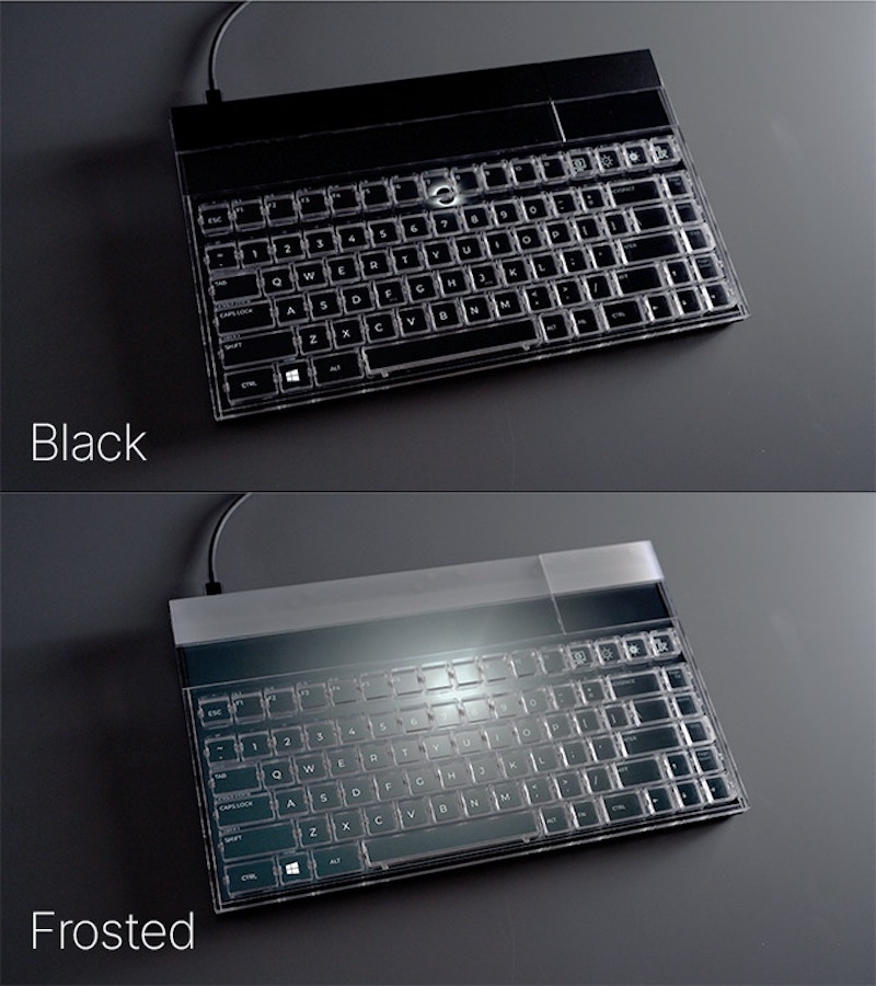 Dwie wersje kolorystyczne Flux Keyboard