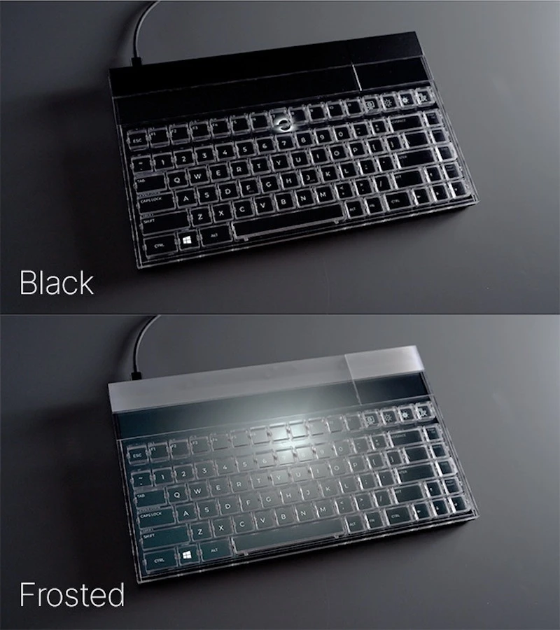 Dwie wersje kolorystyczne Flux Keyboard
