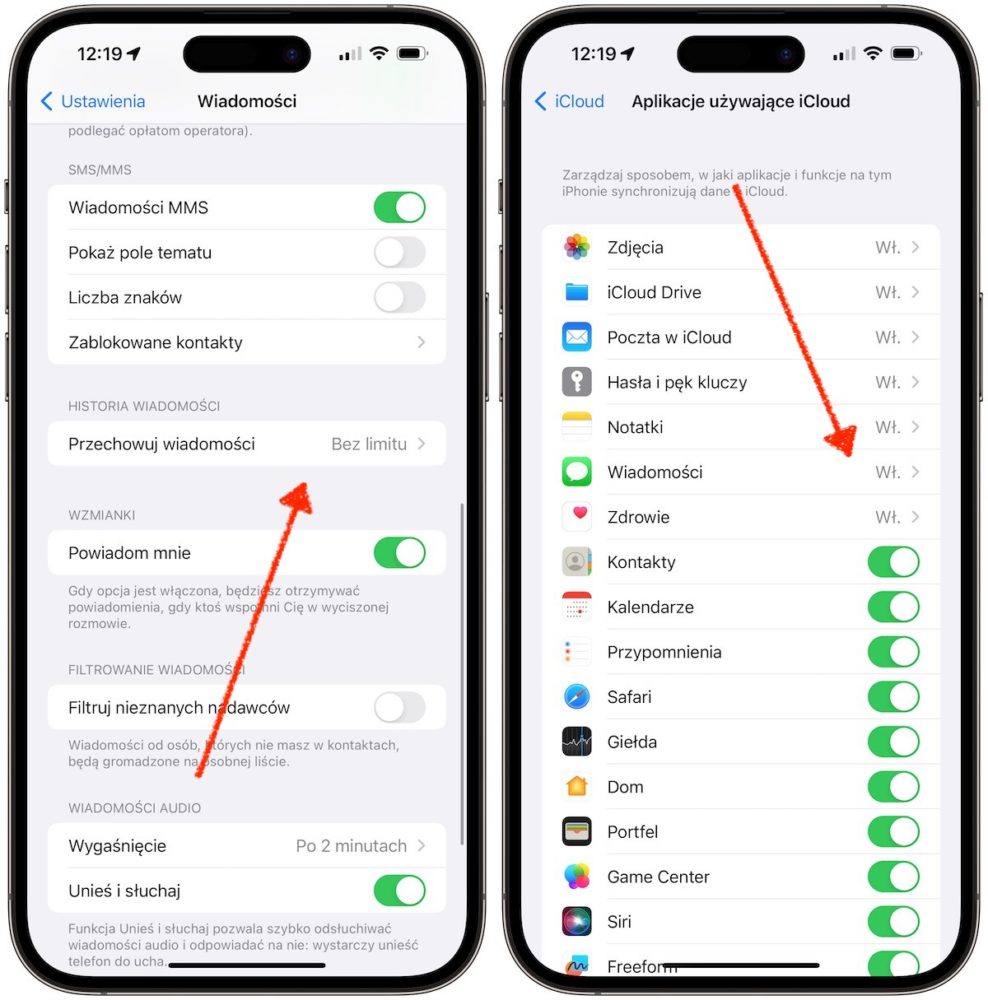 Jak włączyć iMessage? Synchronizacja danych Wiadomości w iCloud 