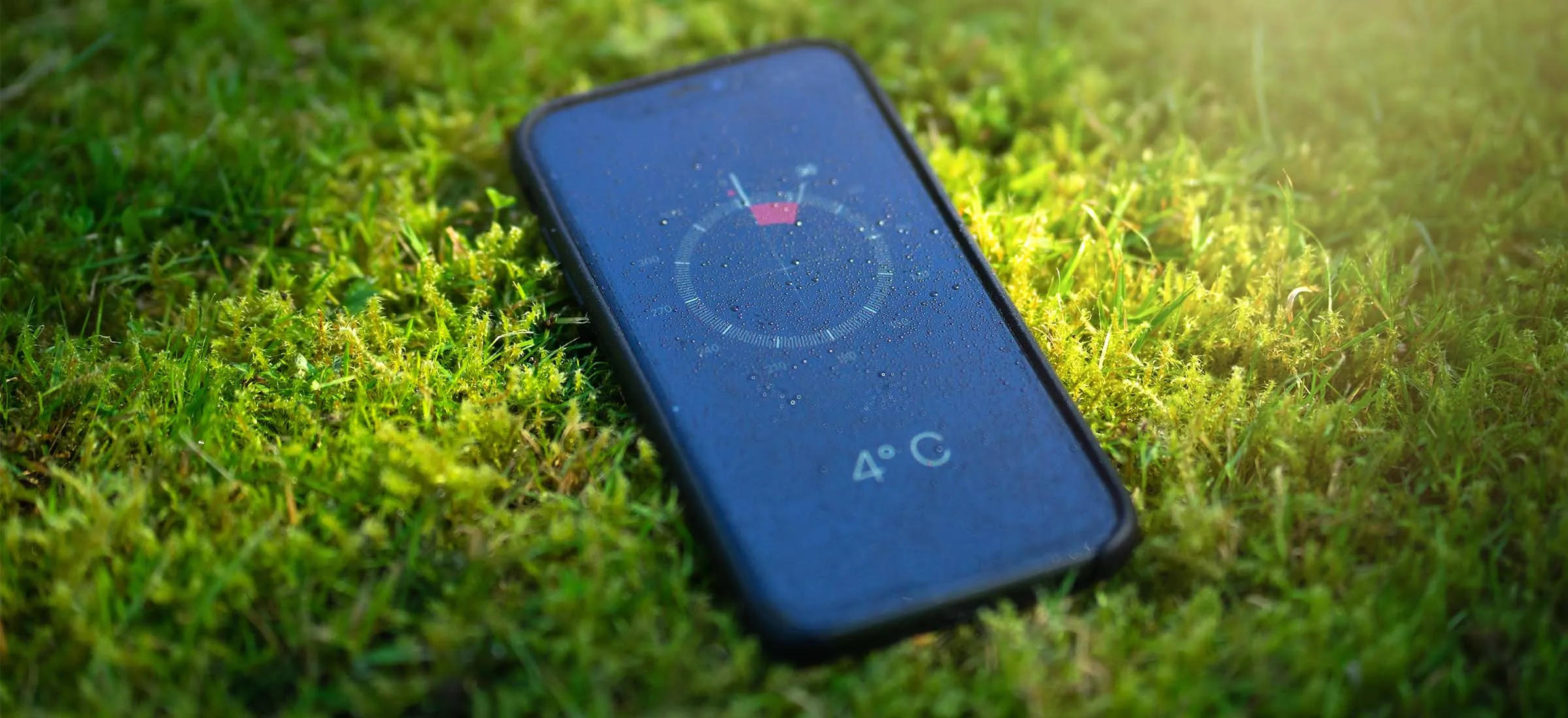 kompas w telefonie