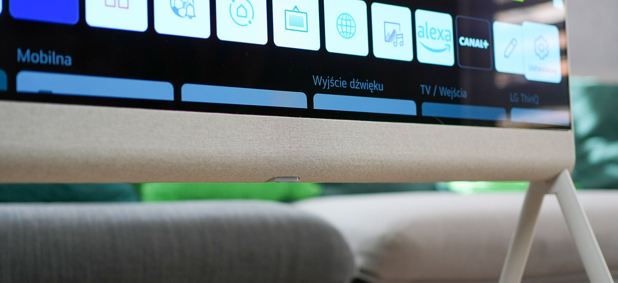 LG OLED Objet Posé