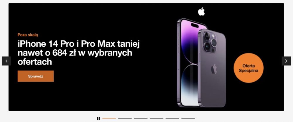 orange promocja iphone 14 pro na abonament